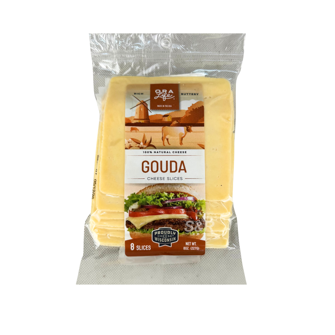Ora Life Gouda Cheese Slices 227g Ora Life Gouda Cheese Slices 227g
